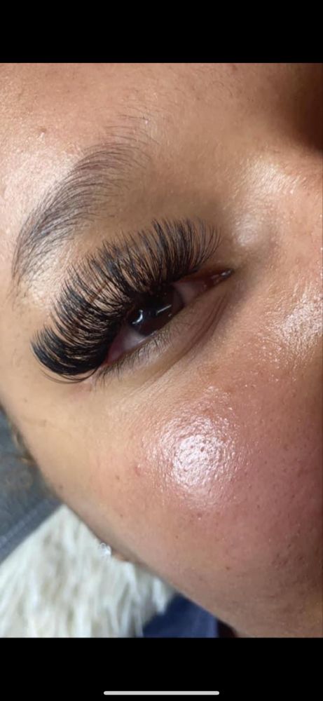 Blush Nail Studio client beauty portrait